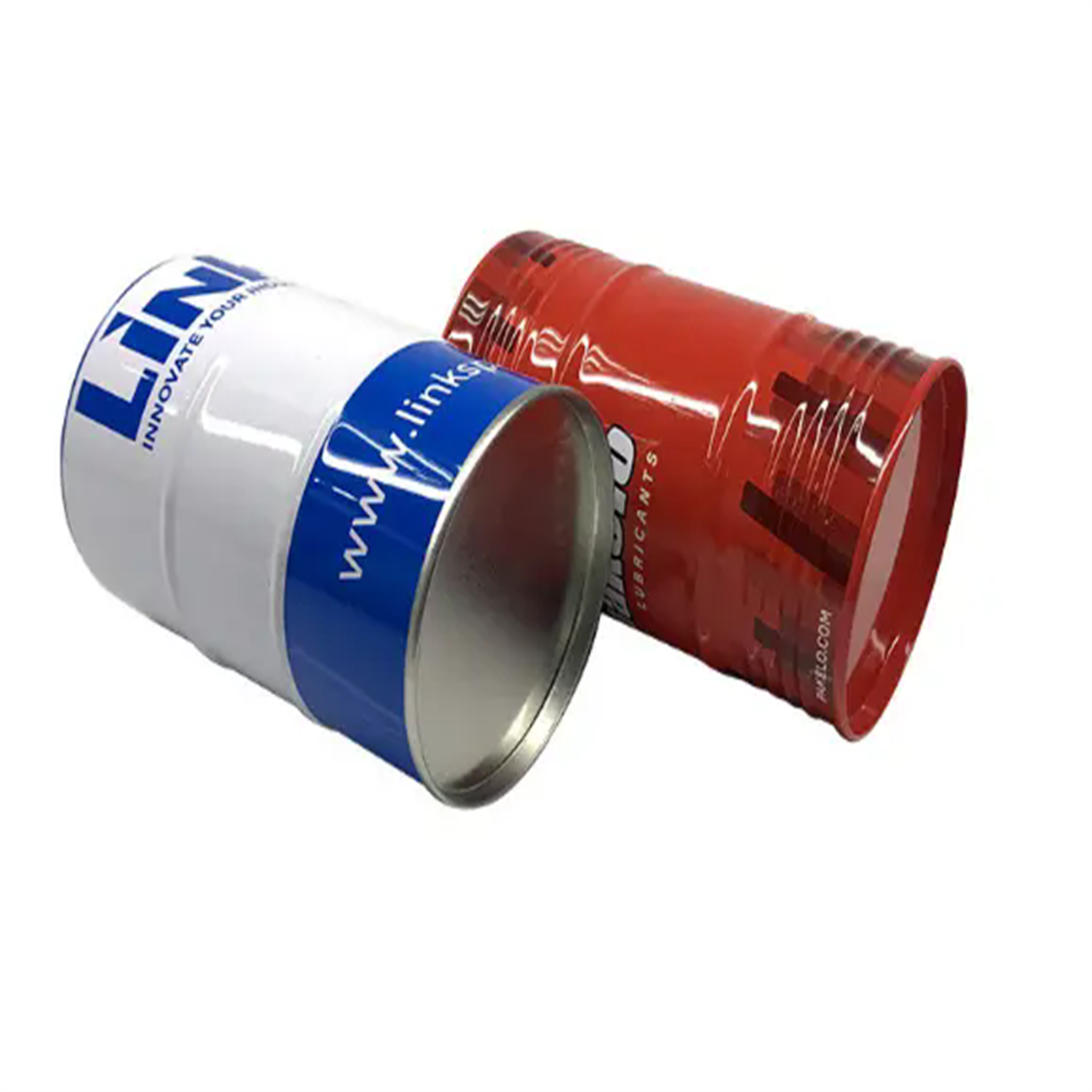 Round Metal Coin Can Tinplate Piggy Bank 3