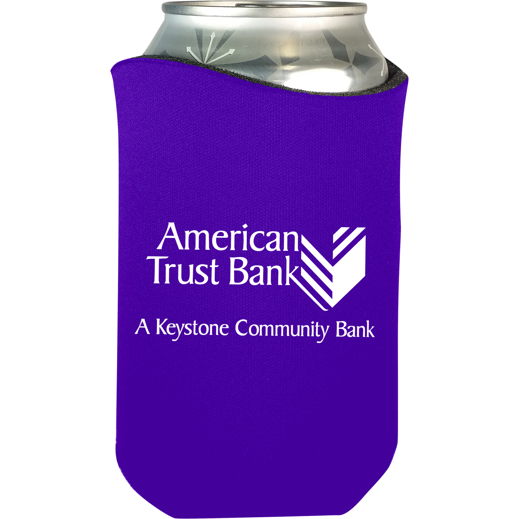 Curve Scuba can cooler, custom koozie with logo imprint 13
