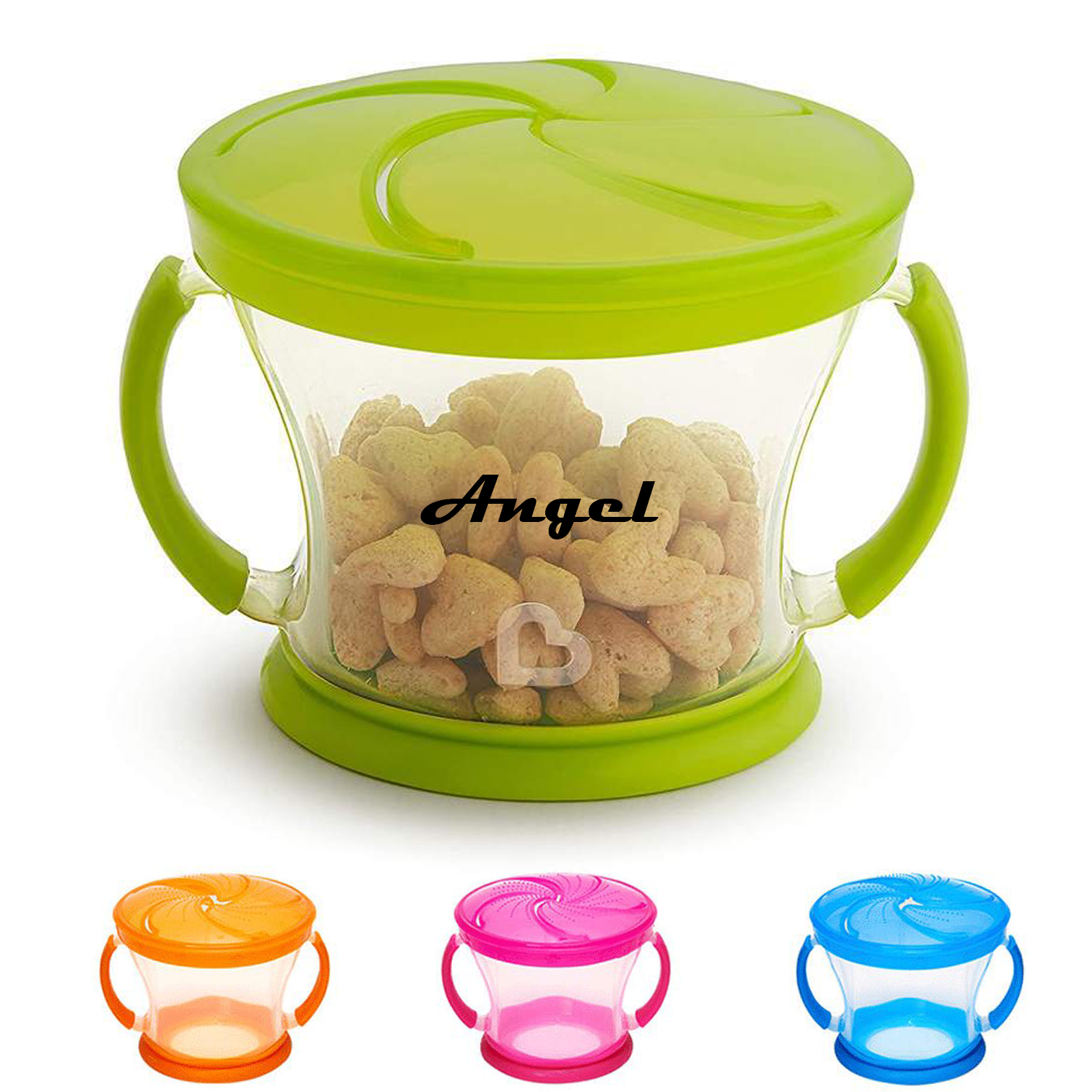 Spill Proof Toddler Snack Cup Containers 3