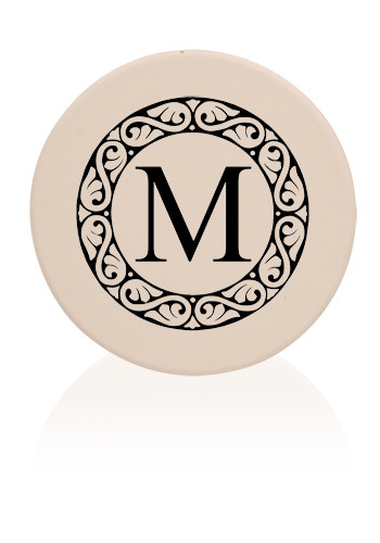 4 in. Round Ceramic Drink Coasters