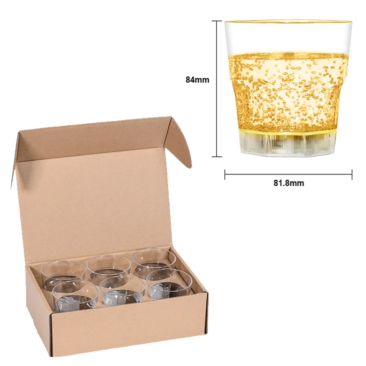 Custom Party Light Up Drinking Cups 2