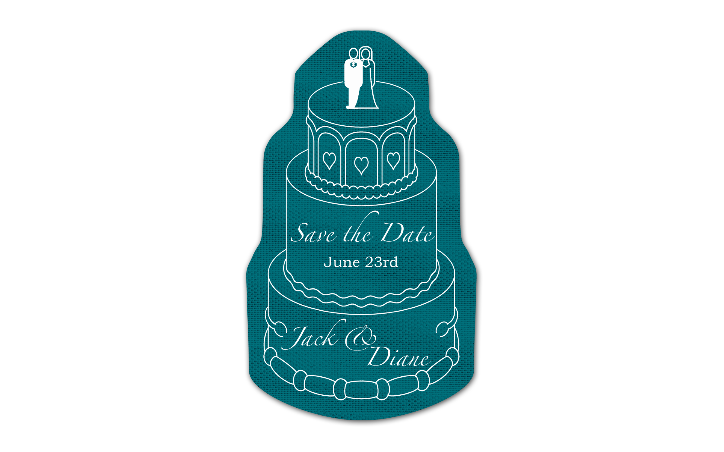 Wedding Cake Vinyl Jar Opener 78