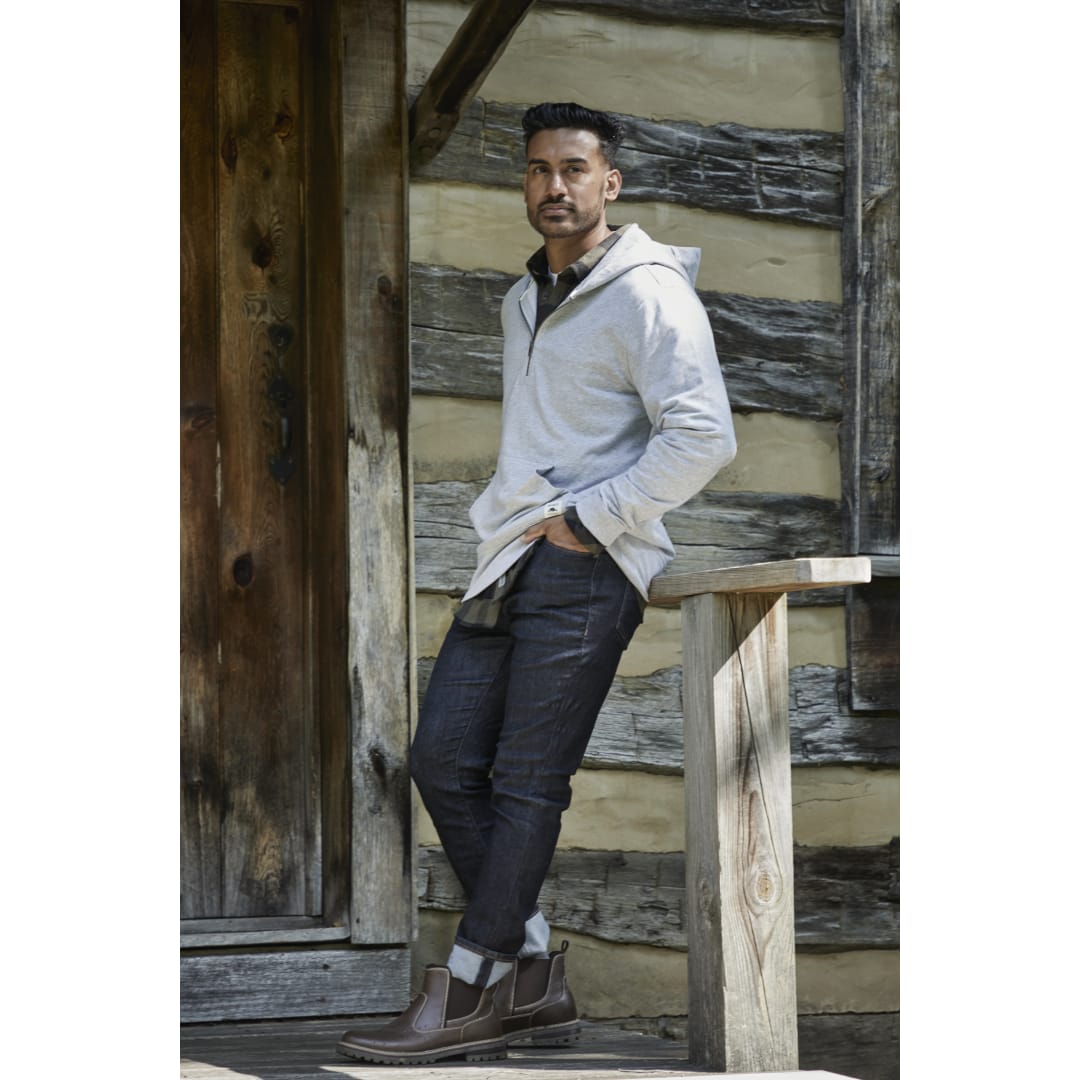 Roots73 CANMORE Eco Quarter Zip Hoody - Unisex, custom hoodie or sweatshirt with logo imprint 49