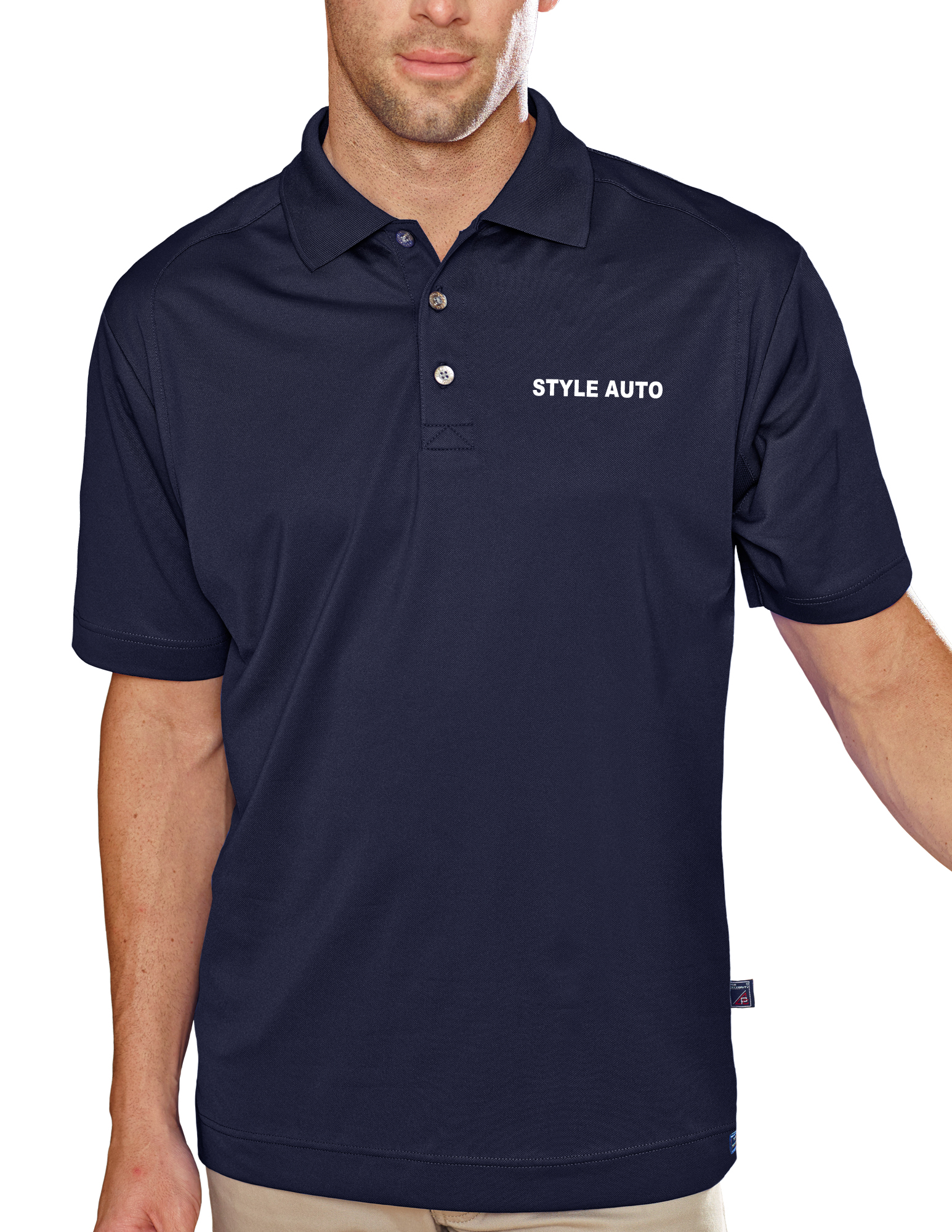 Men's Style-Auto Hybrid Cooler Polo Shirt 2