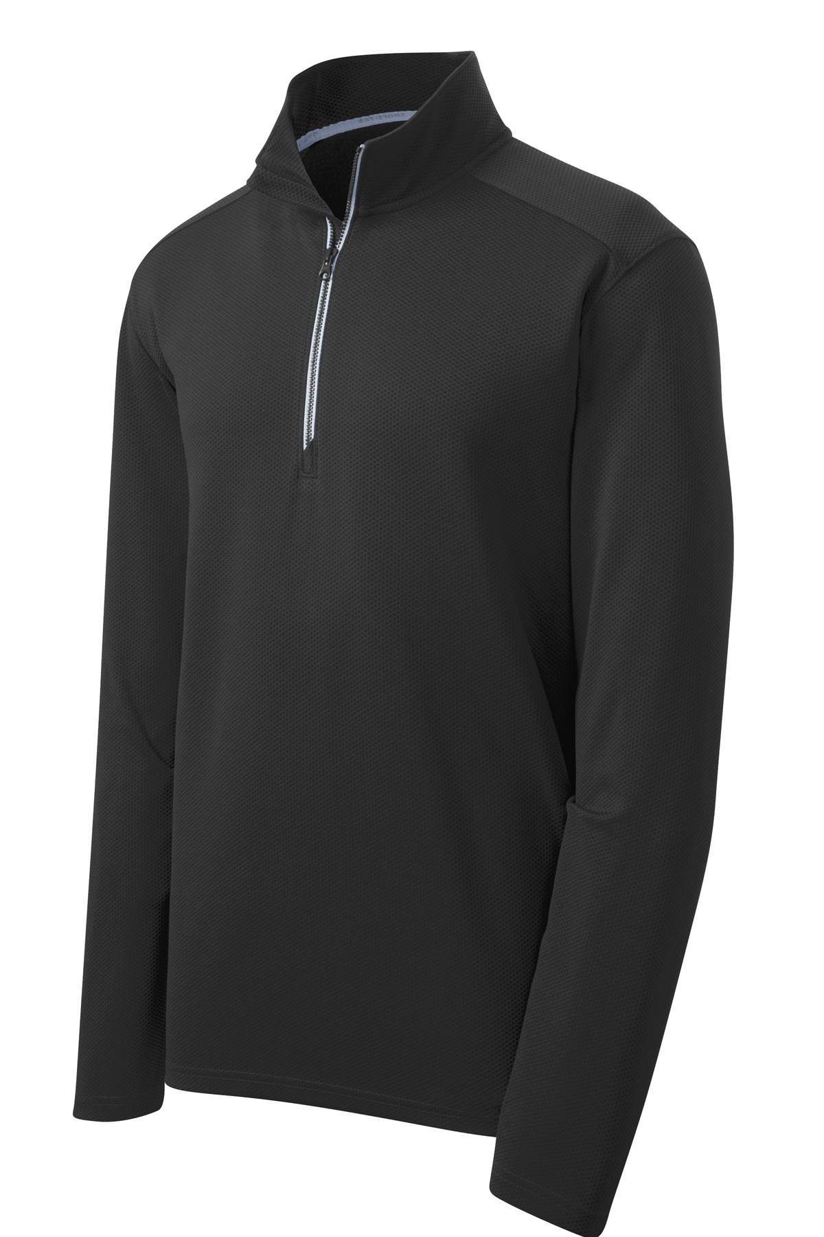 Sport-Wick Textured 1/4-Zip Pullover