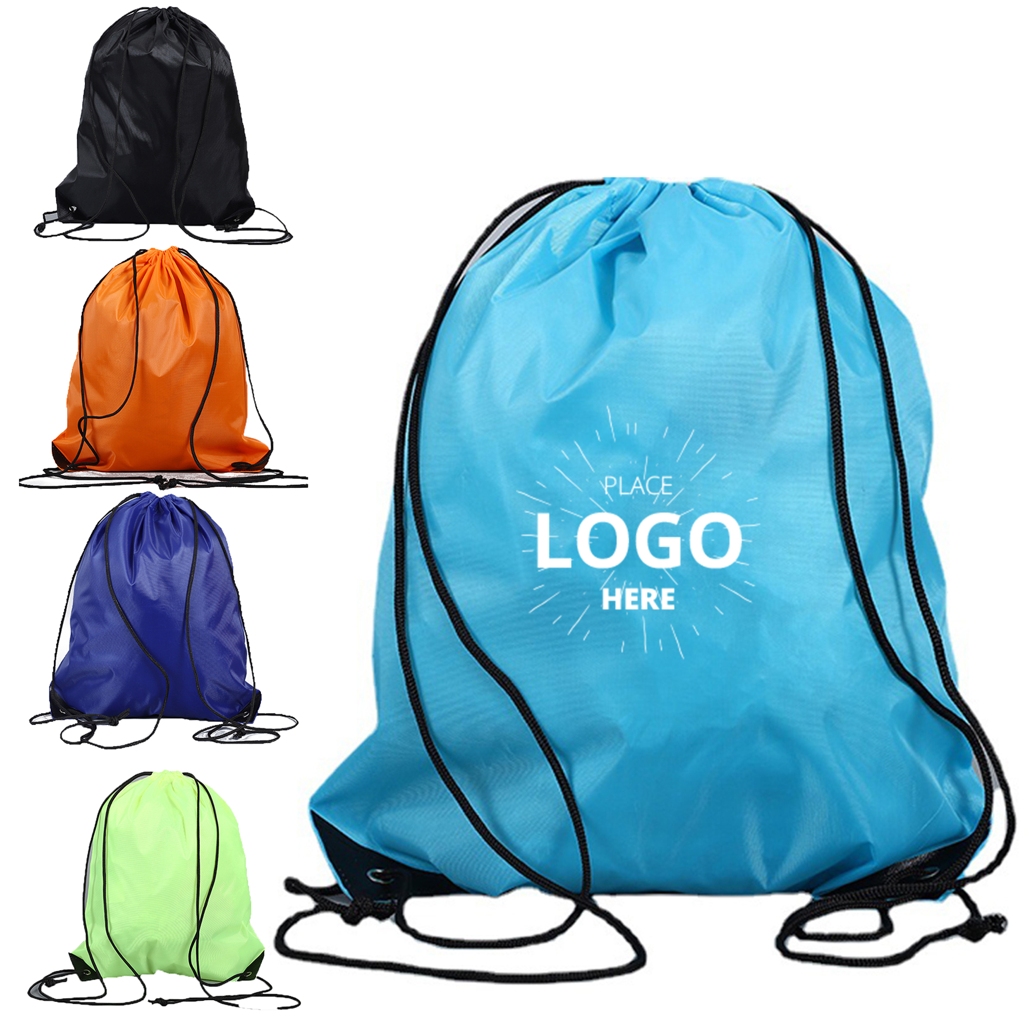 Portable Drawstring Gym Bag 2
