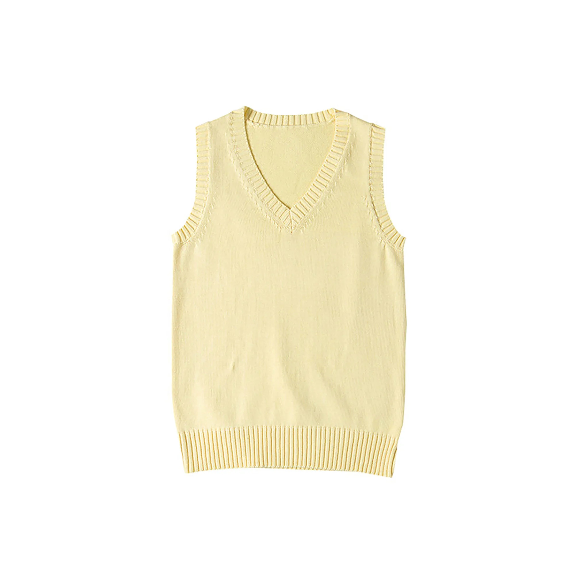 Vest-style Sweater With Logo For Sports, Vacations,Travel 3