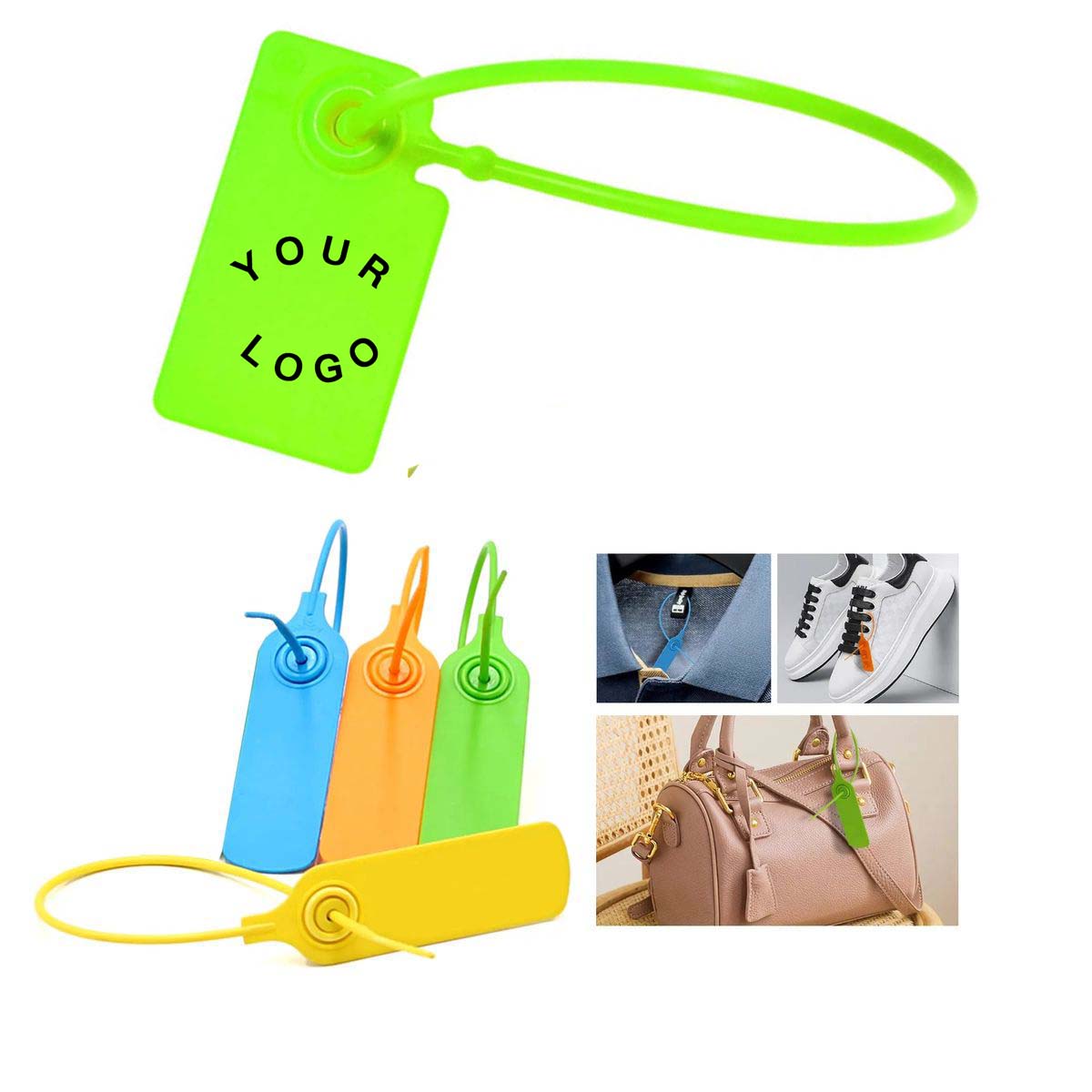 Durable PP Shoe Tag for Theft Prevention 2