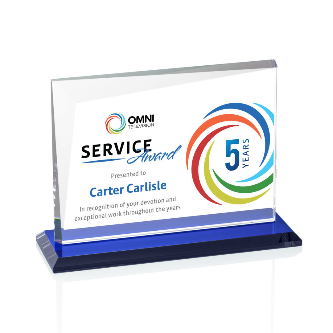 Mirela VividPrint™ Award - Blue 5
