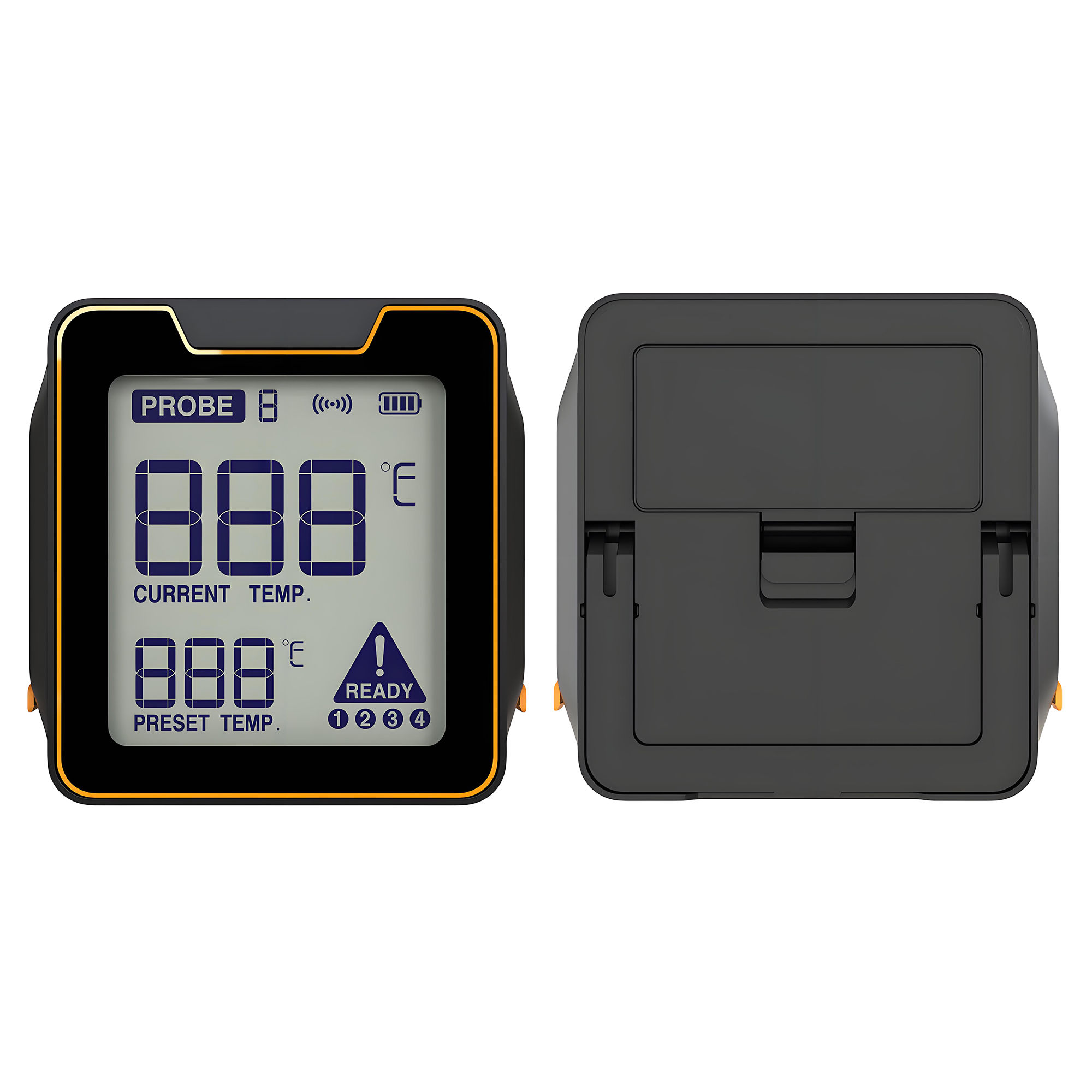 Bluetooth BB0 Meat Thermometer with 4 Probes, Wireless App Control. Android/ios