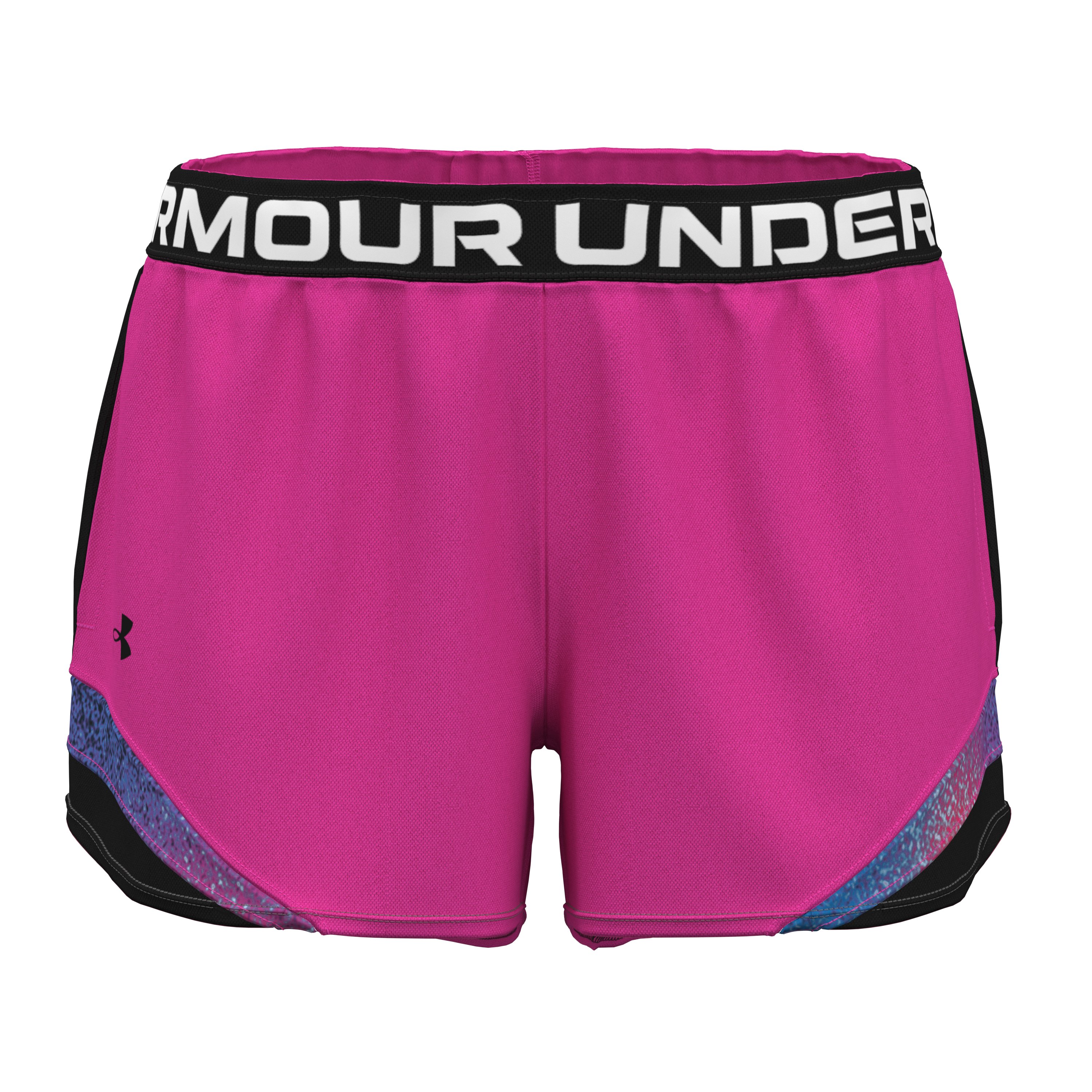 UA Play Up Tri Color Women's 3 Shorts 17