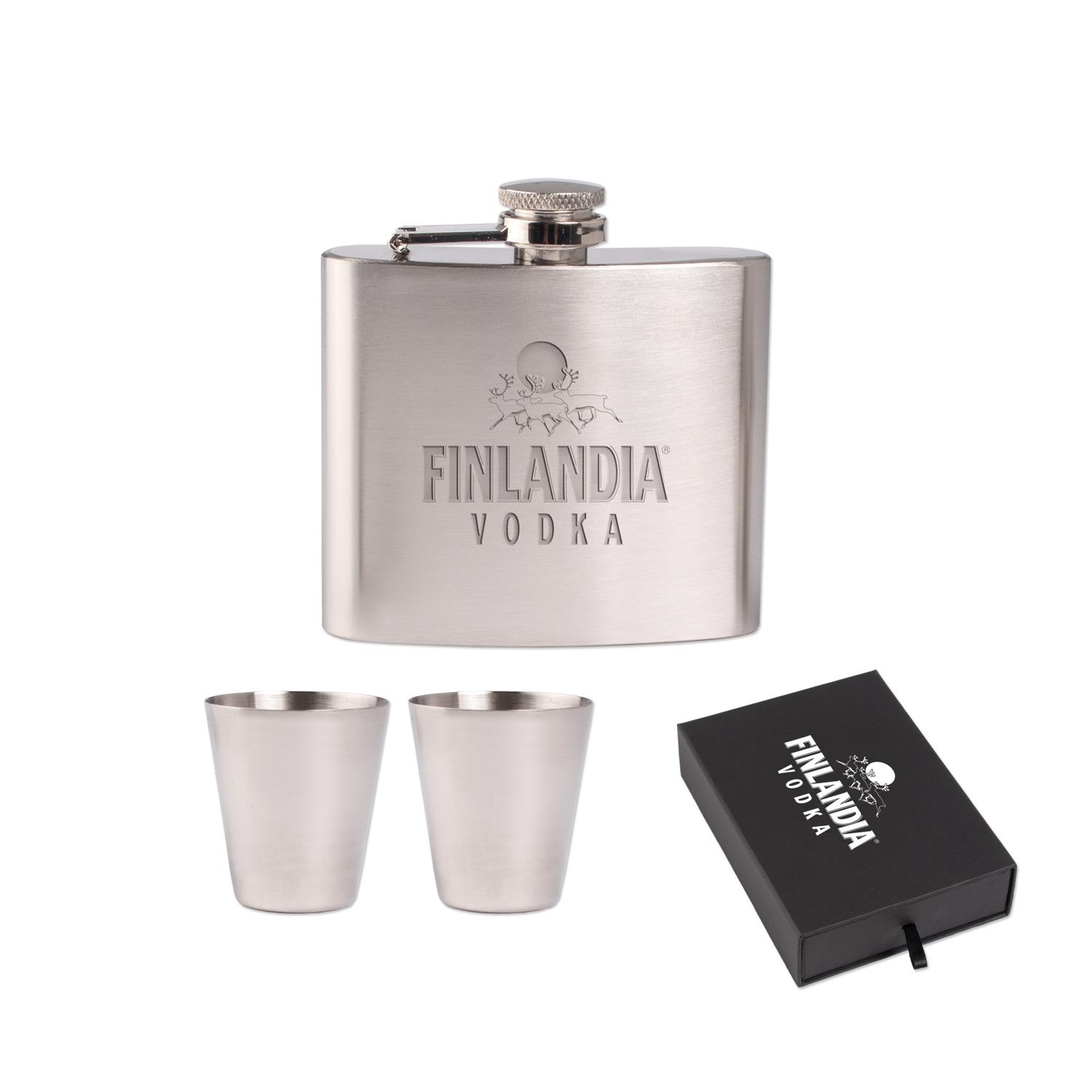 The Duncan Flask and Shot Glass Gift Set 2