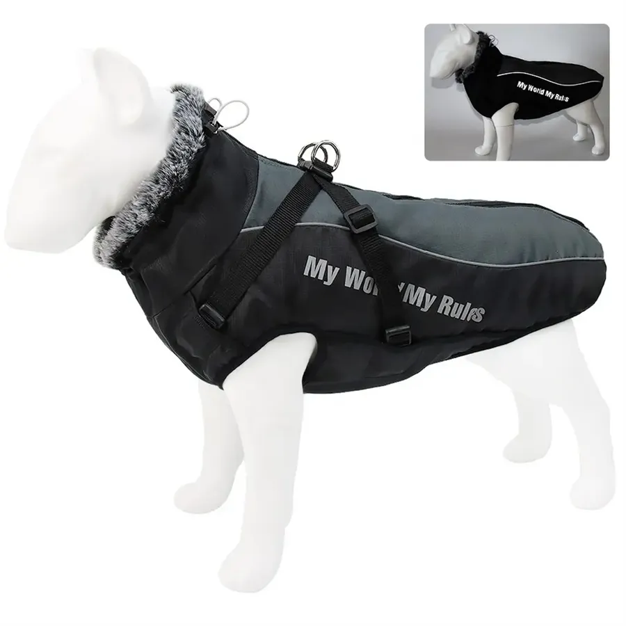Windproof and Warm Dog Jackets 4