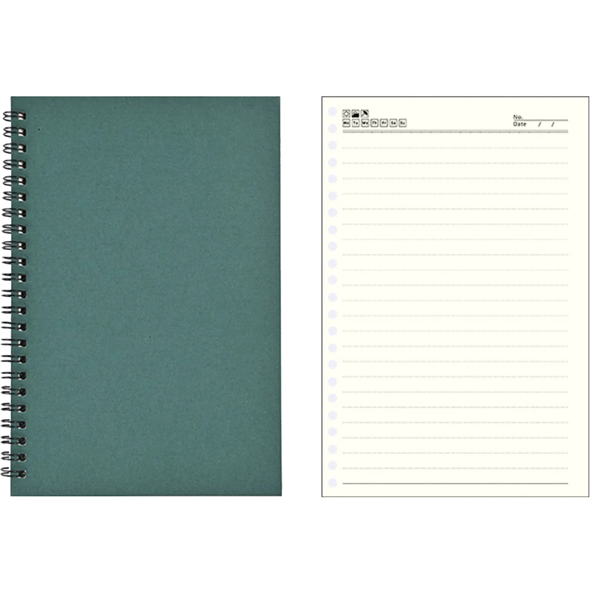 A5 Kraft Paper Cover Notepad 5