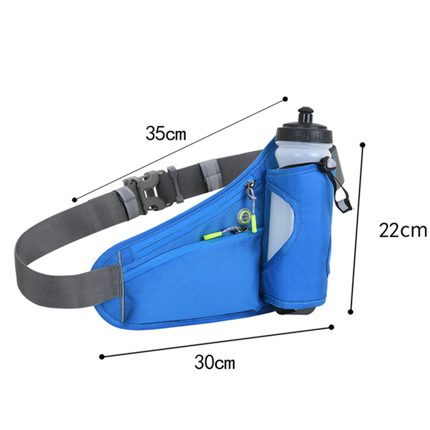 Running Belt With Water Bottle Holder 2