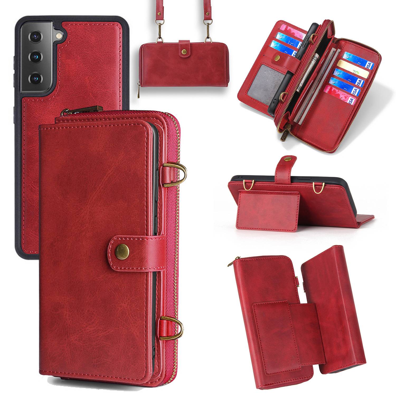 Faux Leather Multifunctional Phone Bag 2
