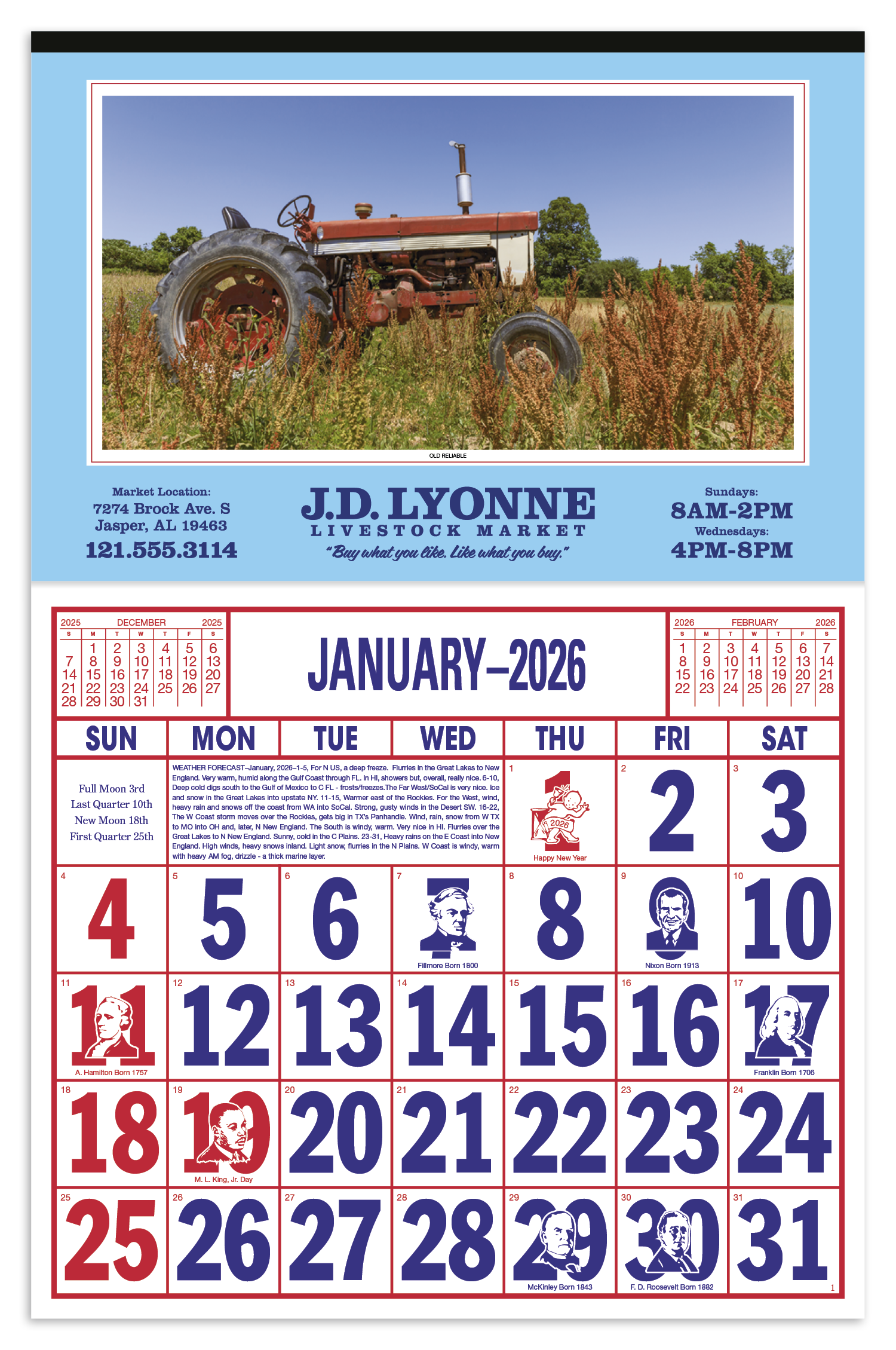 Skinner & Kennedy® Large Everyday Farm Memo 149