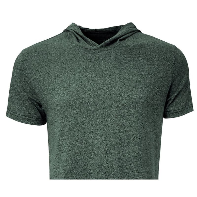 Next Level Apparel Unisex Mock Twist Short Sleeve Hoody T-Shirt 4
