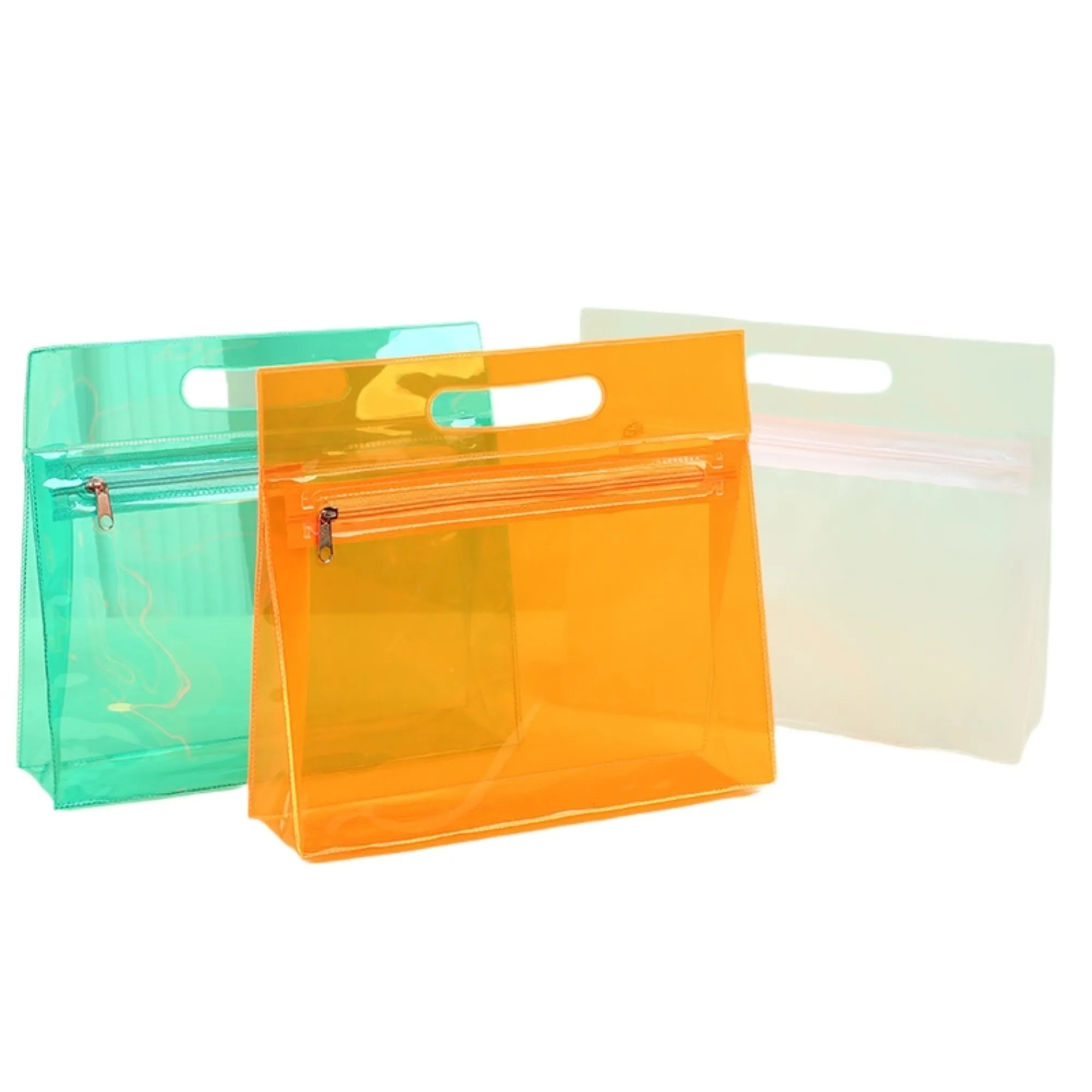Waterproof PVC Toiletry Bag Transparent Makeup Pouch 4