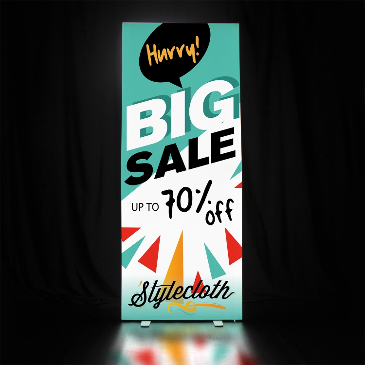 3' x 8' Deluxe SEG Glo Floor Display Kit 13