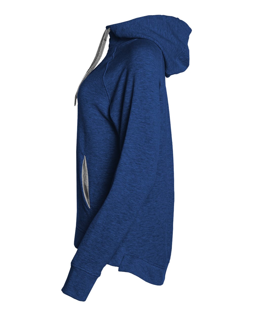 Women's FitFlex French Terry Quarter-Zip Hooded Pullover - 1051 22