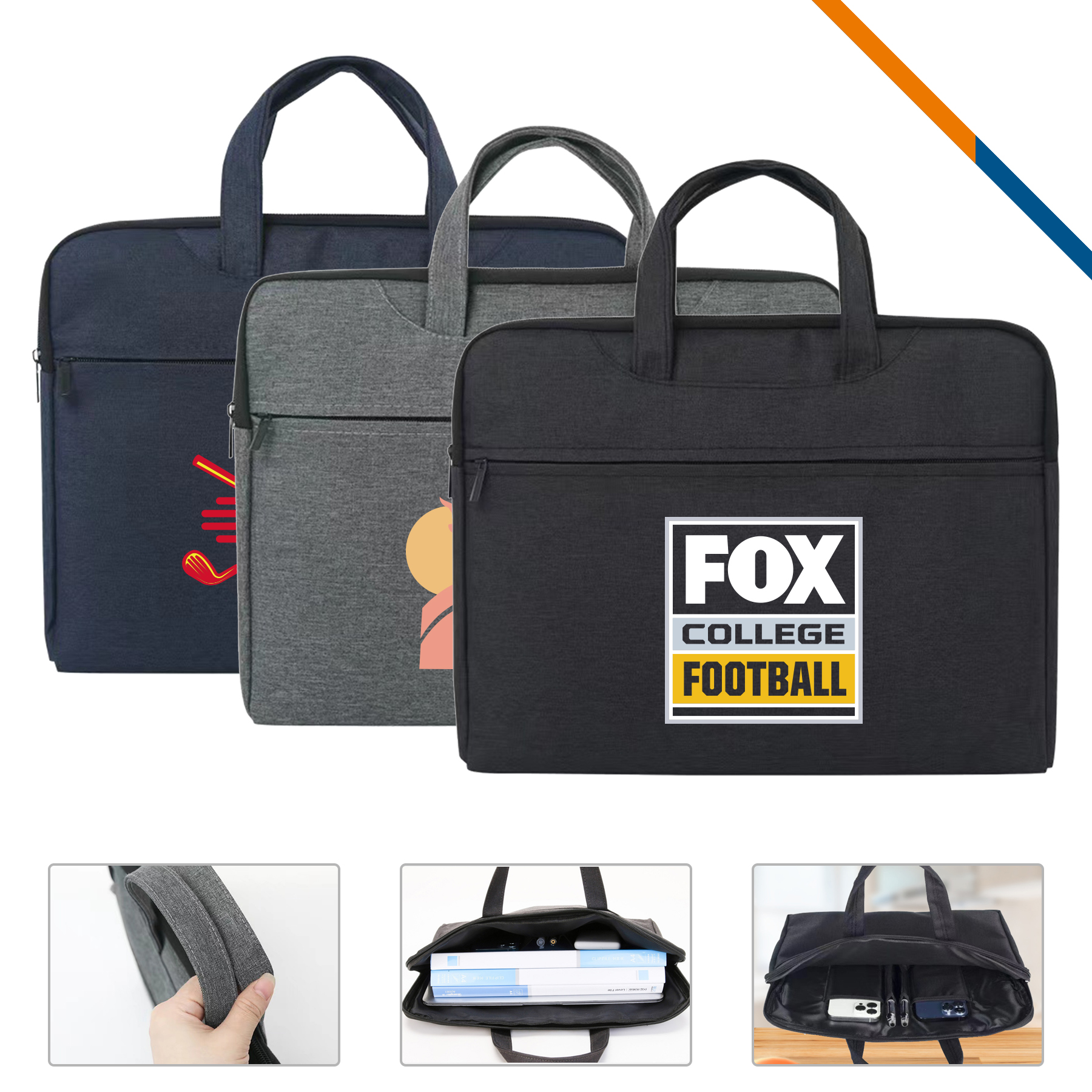 Humsi Laptop Briefcase 5