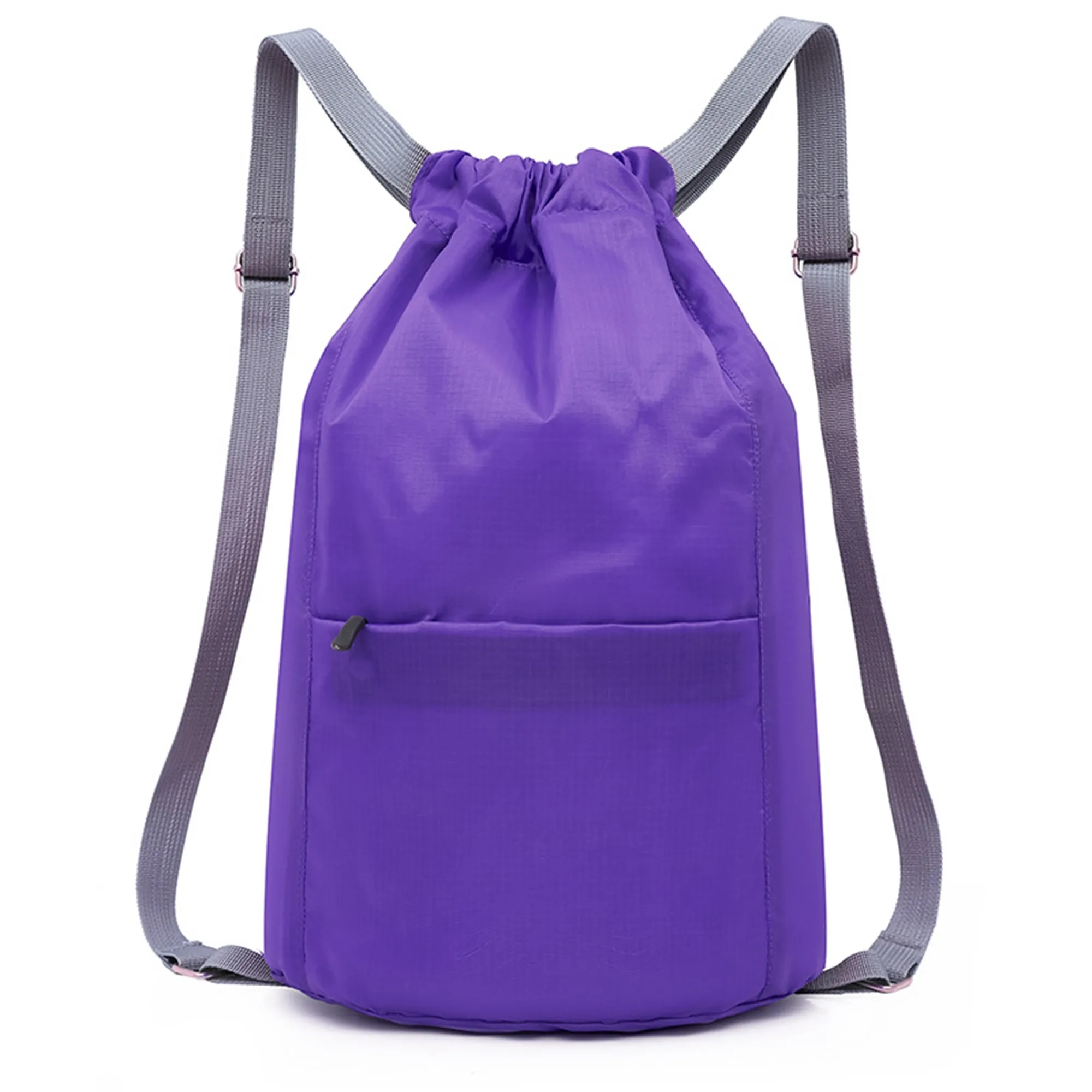 Custom Drawstring Backpack Sports Bag Lightweight Waterproof 2