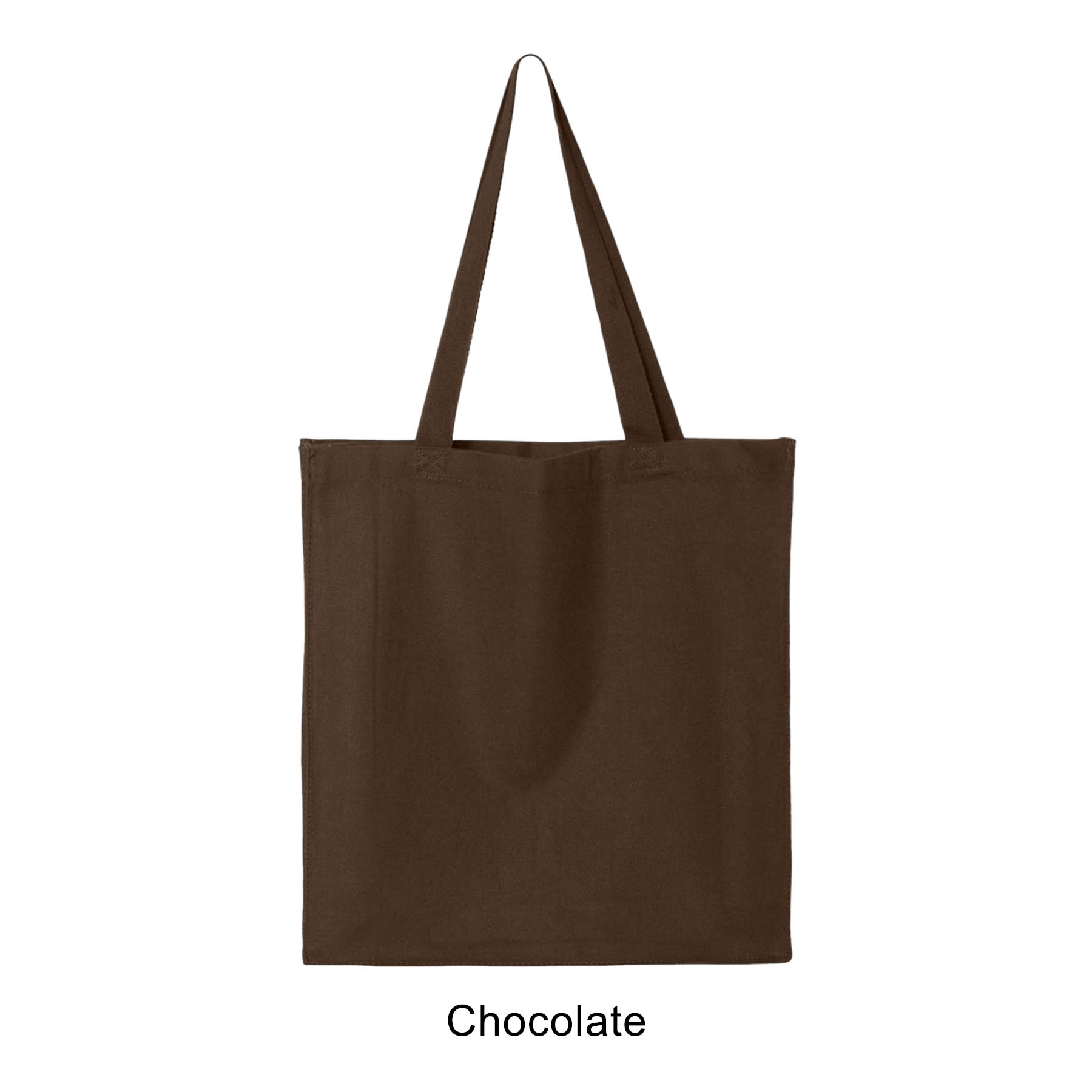 12 oz. Heavy Cotton Gusset Shopping Tote Bag_R111BT 4