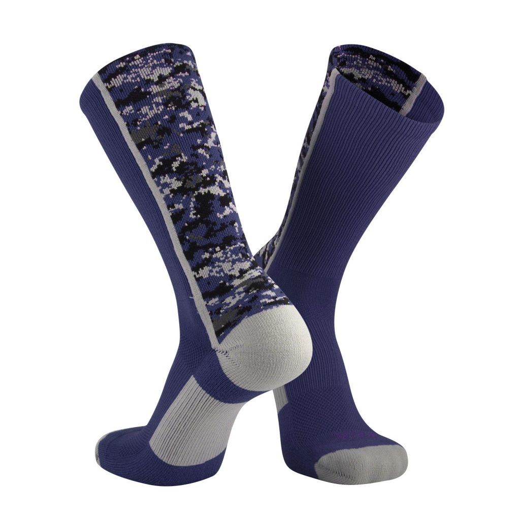 Digital Camo Athletic Performance Crew Socks 3