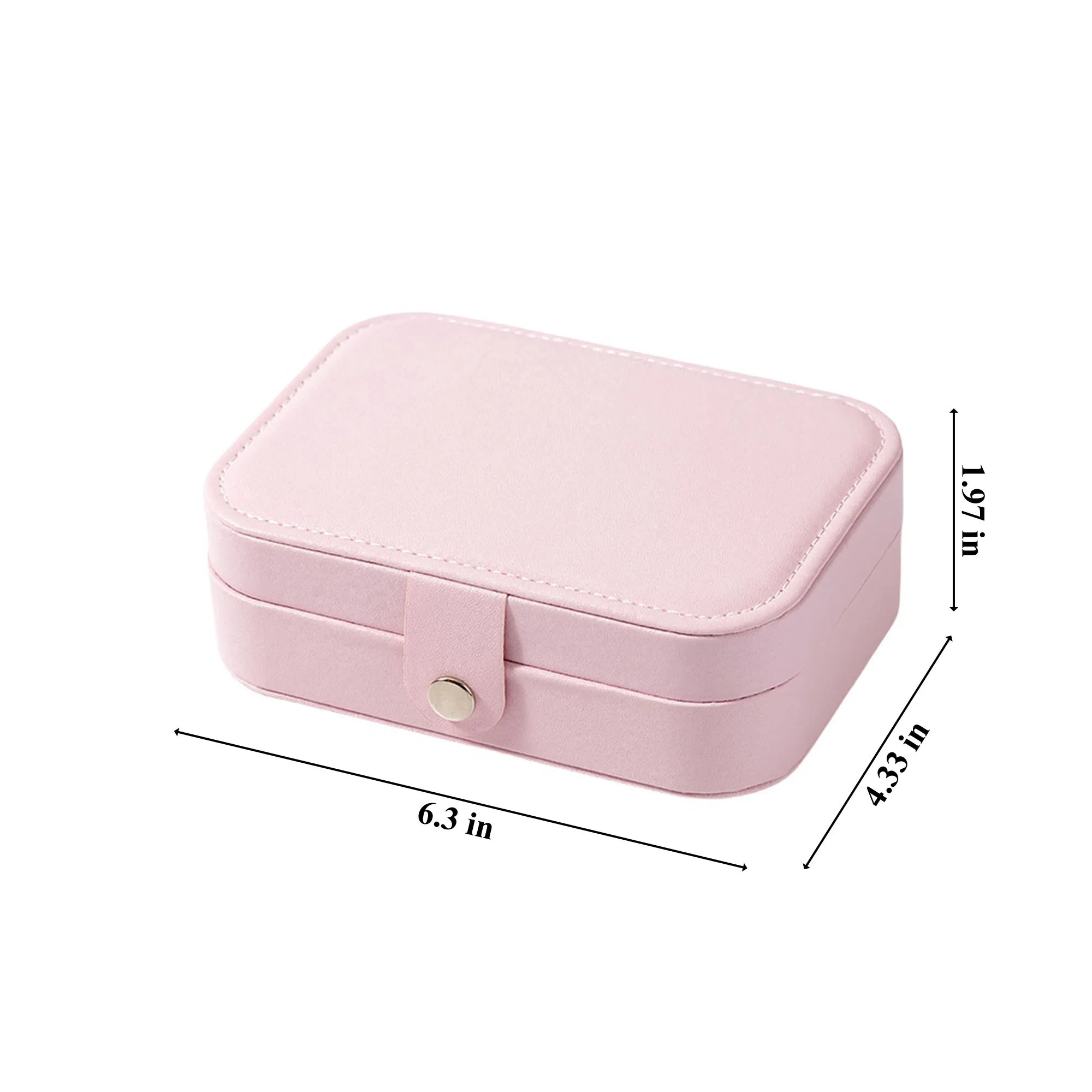 Portable Double-layer Anti-oxidation Jewelry Storage Box 1