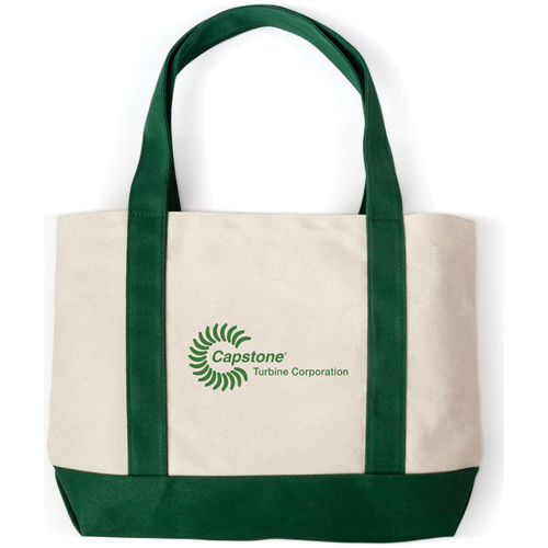 Canvas Boat Tote, custom tote bag with logo imprint 1