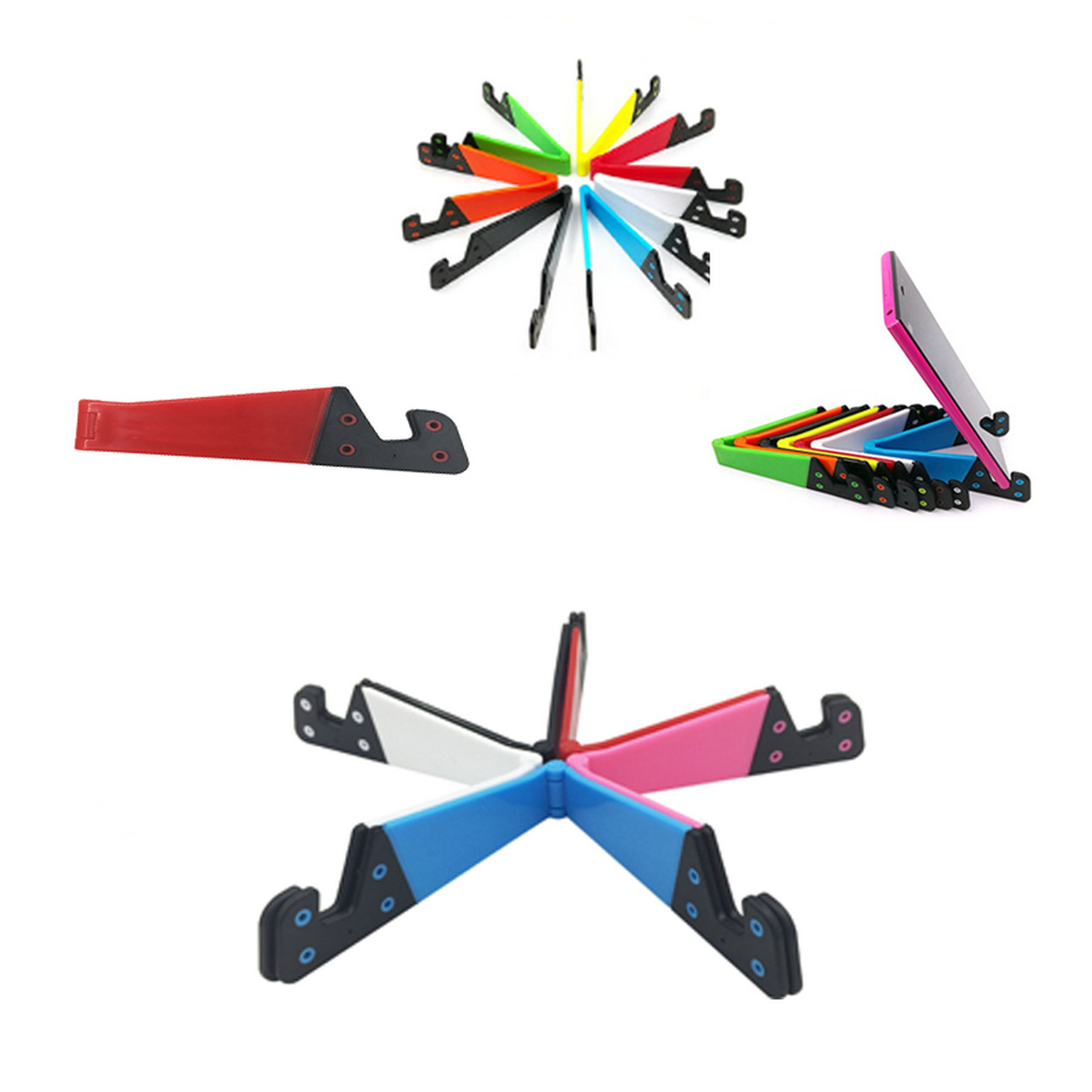 Foldable V Model Mobile Phone Holder 1