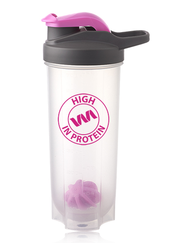24 oz. Plastic Shaker Bottles with Mixer 4