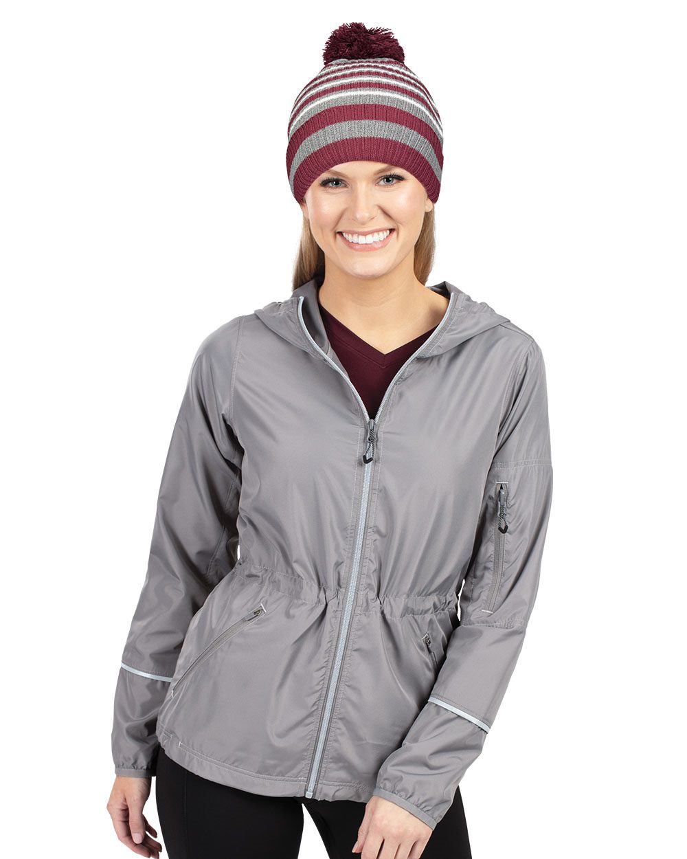 Women's Packable Hooded Jacket - 229782 29