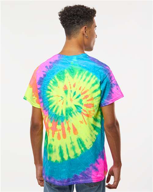 Unisex Multi-Color Tie-Dyed T-Shirt - 1000 27