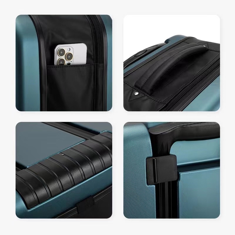Foldable Suitcase Luggage With Wheels Rolling 2