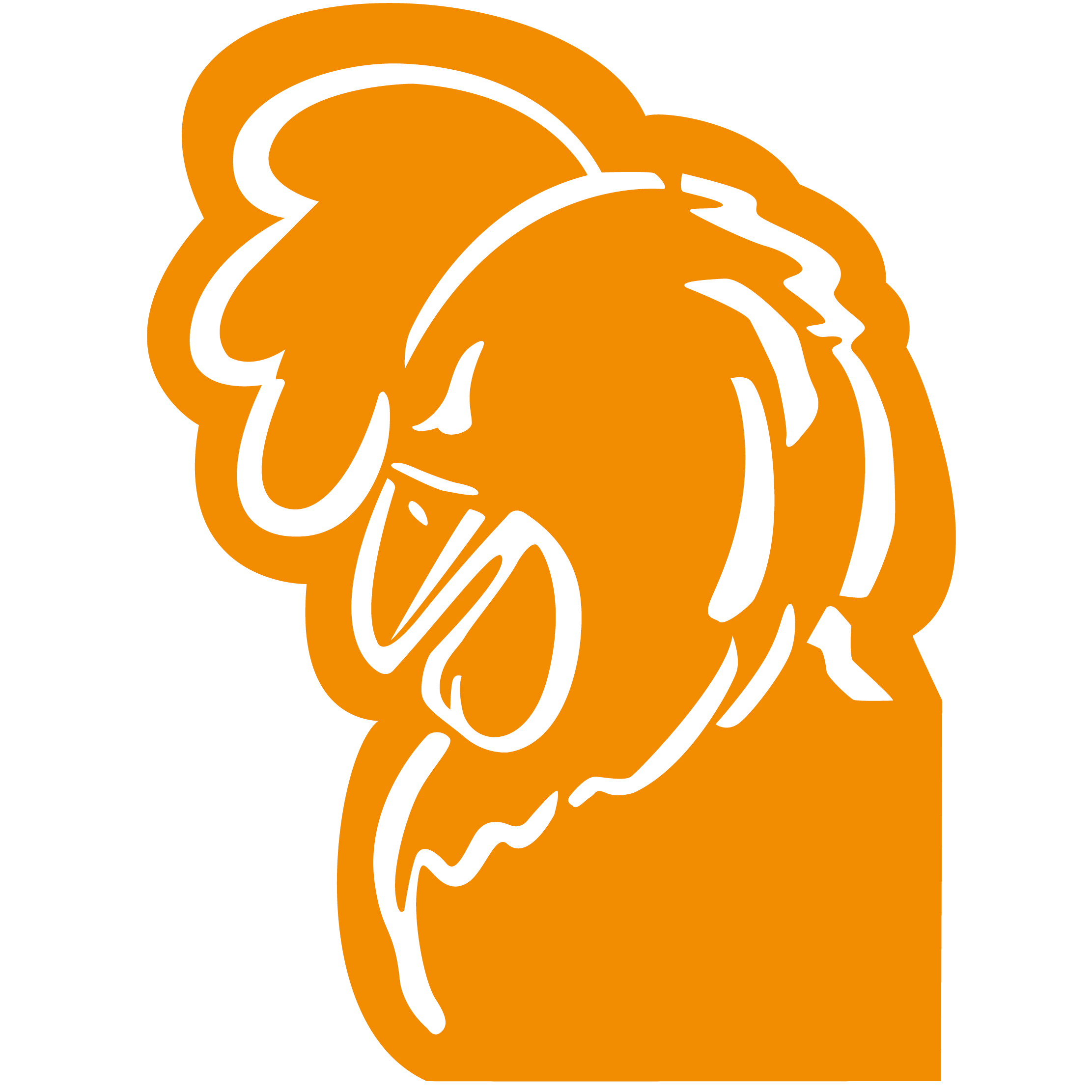 Foam Rooster Mitt 10