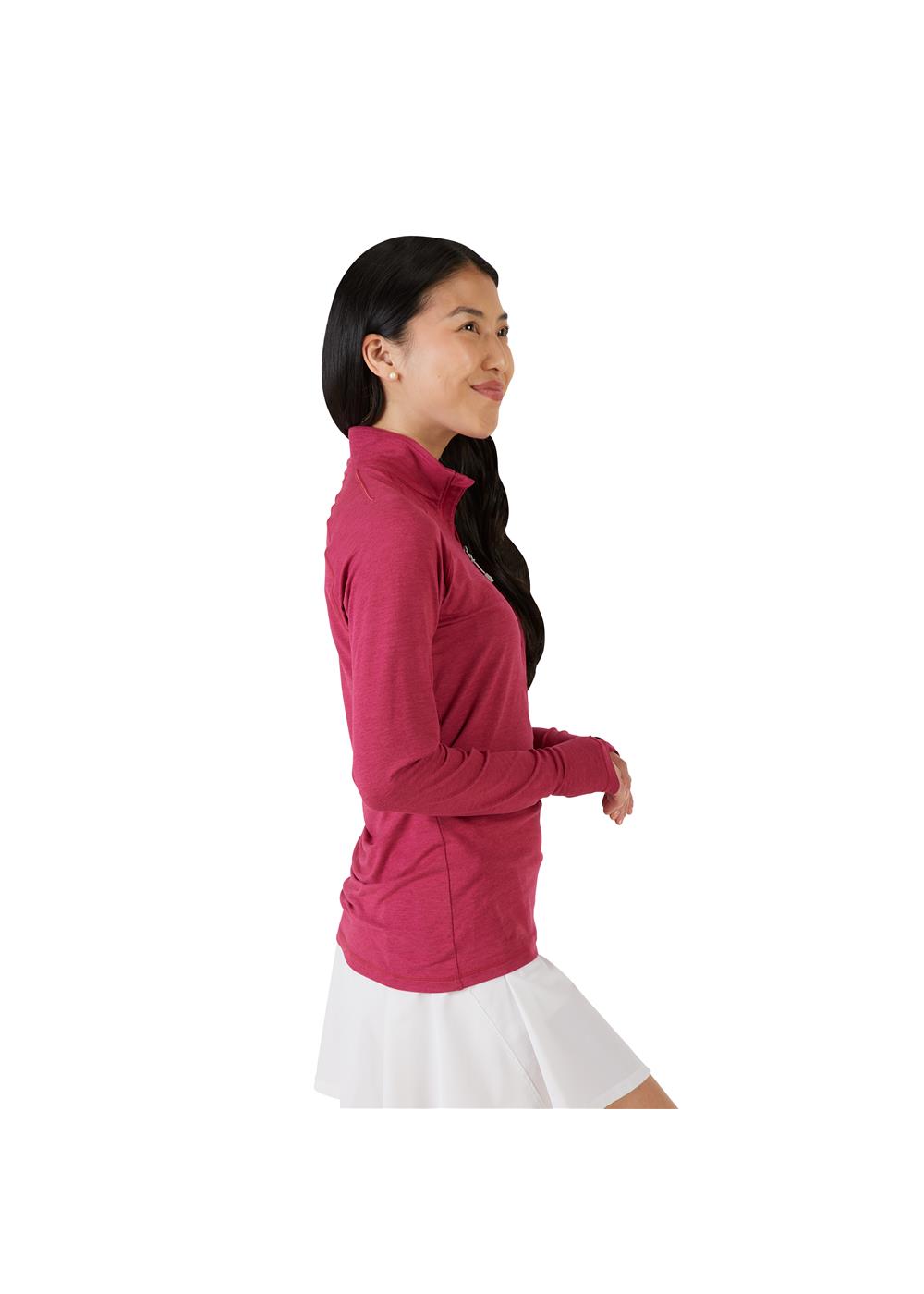 Storm Creek Women's Pacesetter Super Soft Lightweight Quarter Zip 14