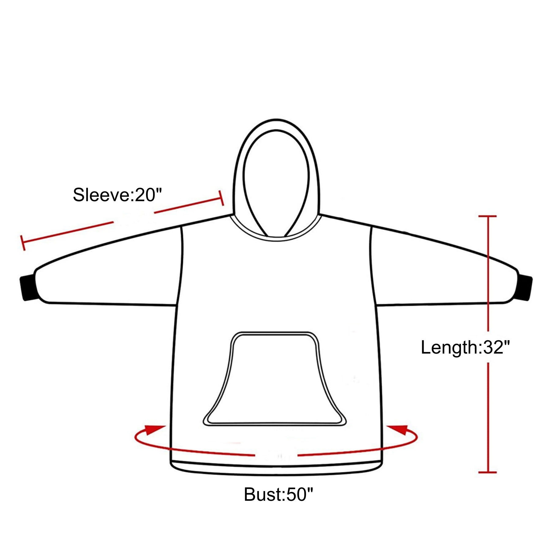 Kids Hoodie Blanket 3