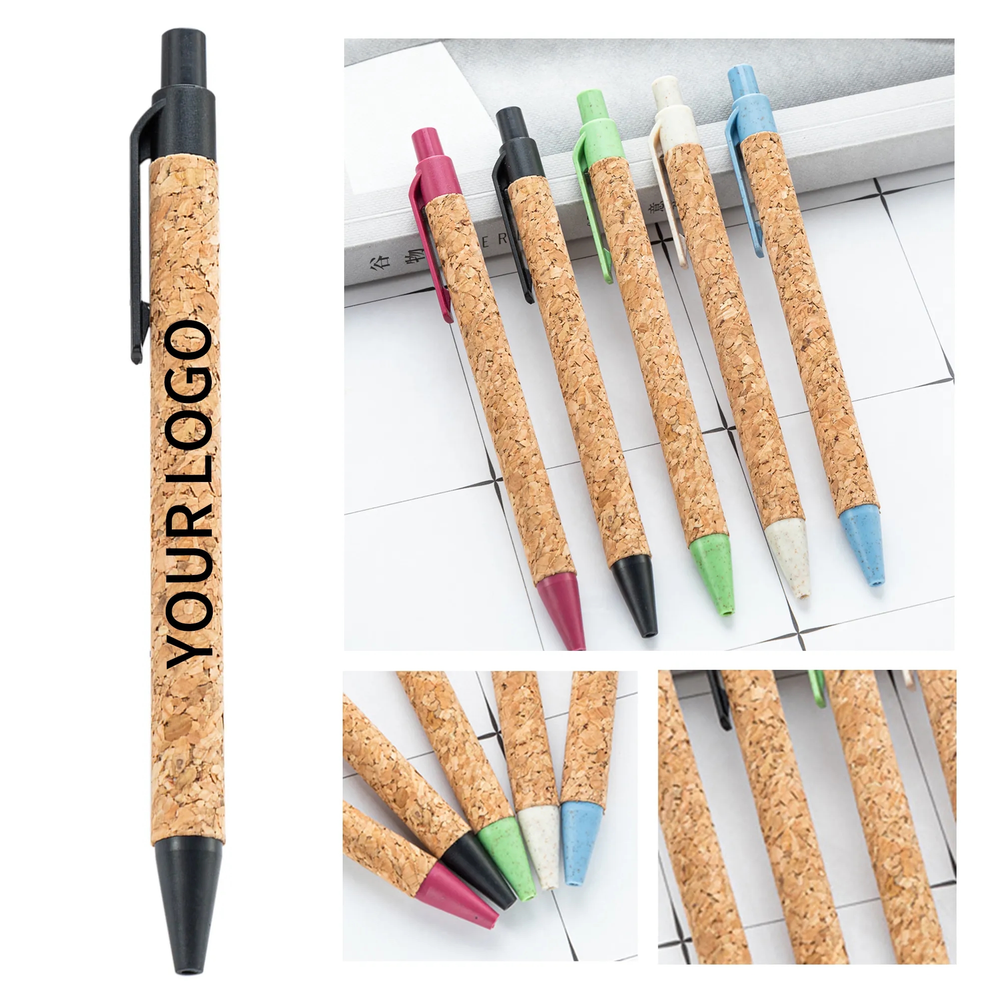 Aluminum Casing Ballpoint Pen Customized With Colorful Logo 8