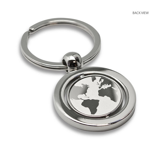 Terra Revolving Globe Key Tag 1