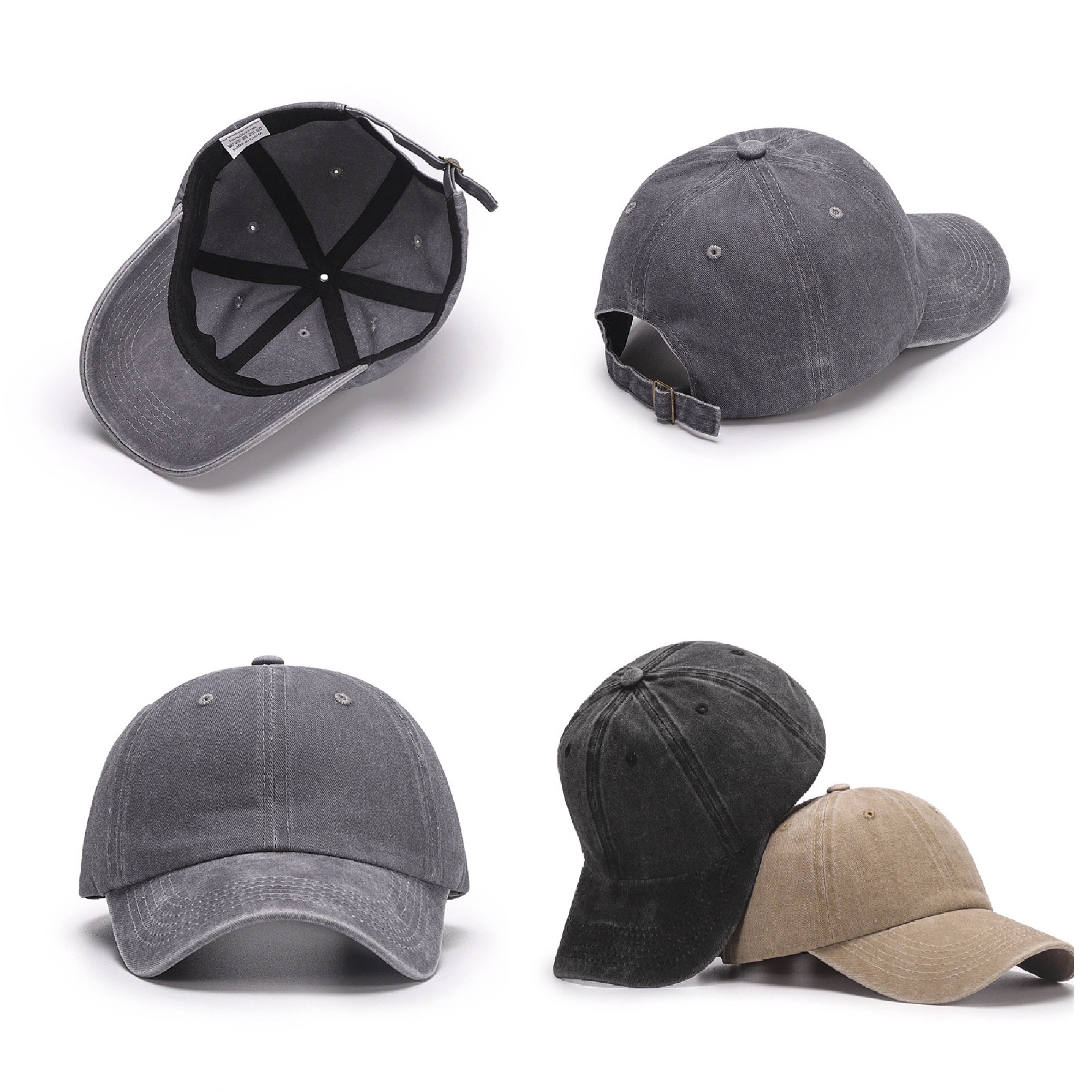 Adjustable Baseball Cap MOQ 50PCS 3