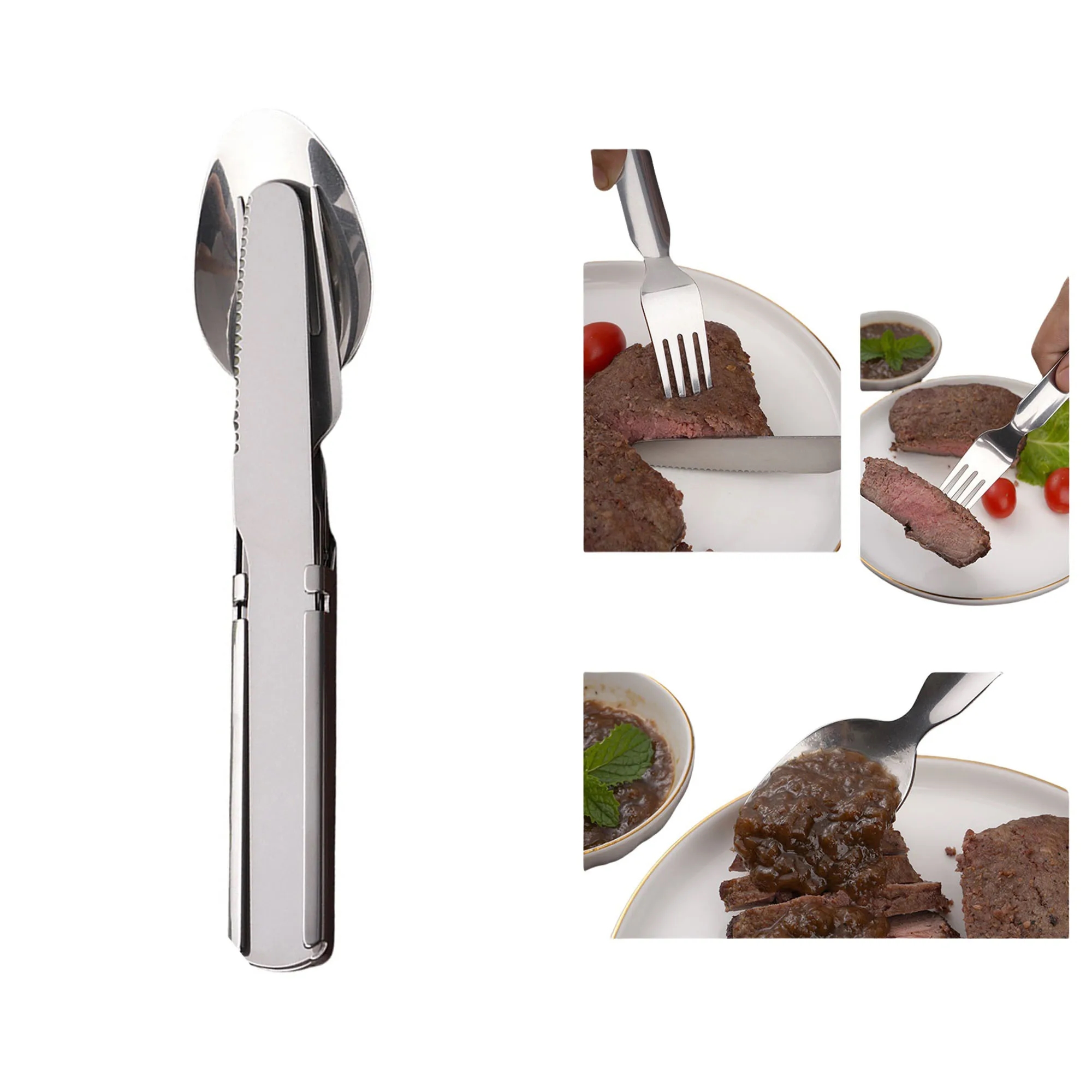 4 In 1 Flatware Cutlery Set 5