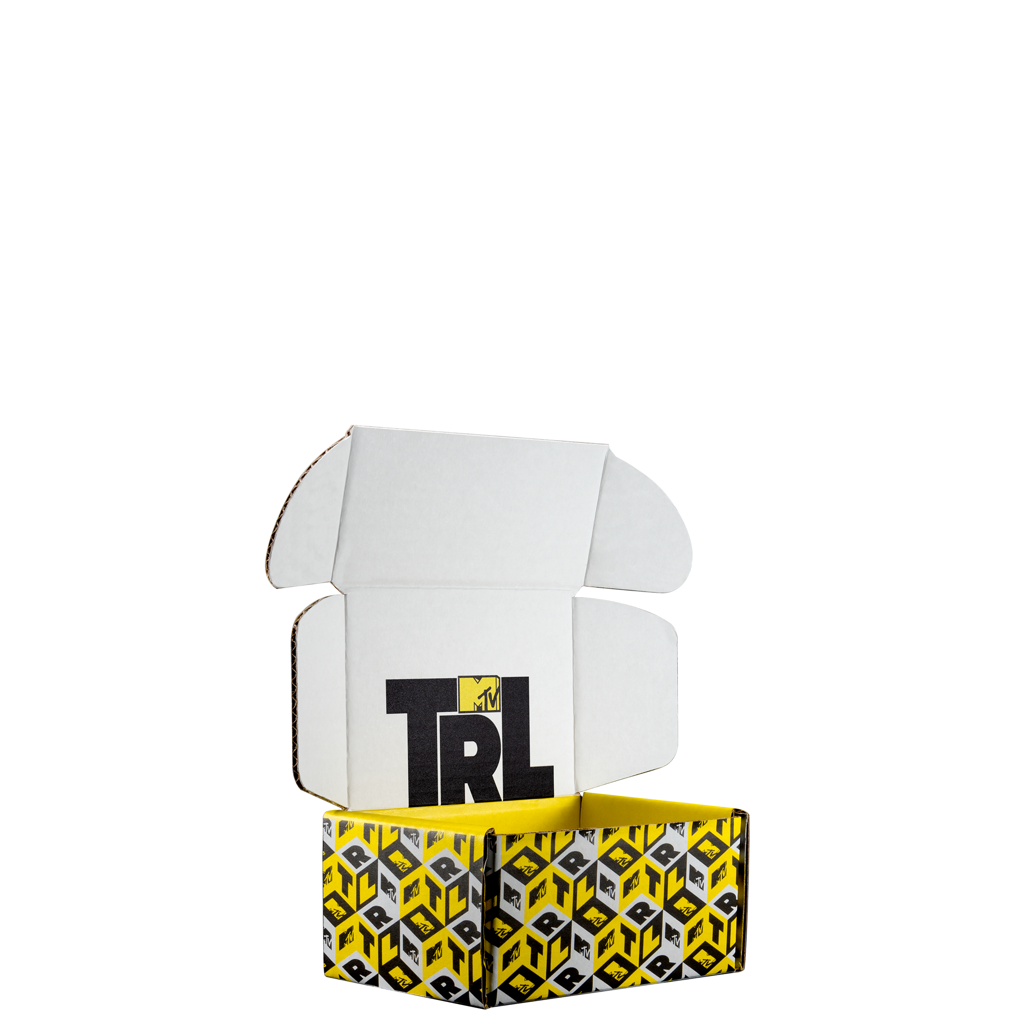 Mailing Box, B-Flute5" x 4" x 2" - White - A - 040 sq in 4