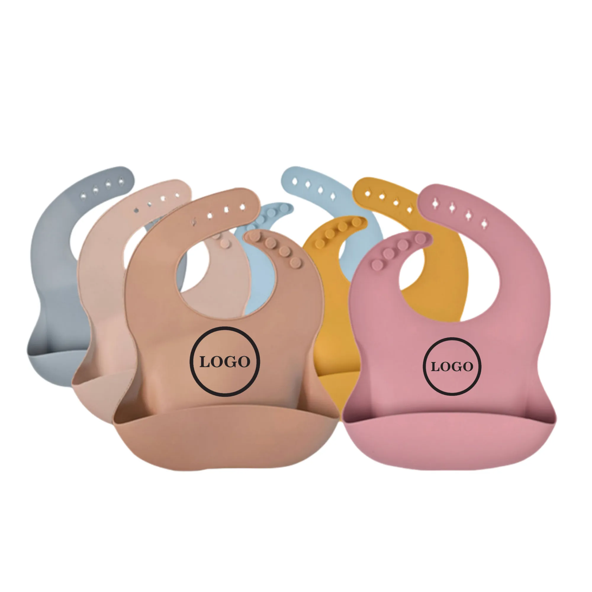 Food-Grade Silicone Baby Bib 3
