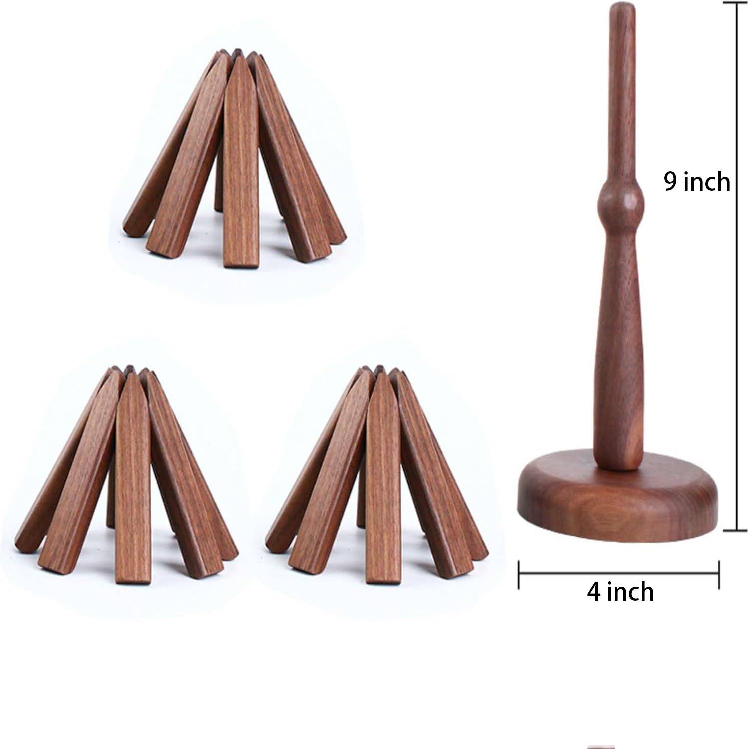 Walnut Wood Coster Pad 3