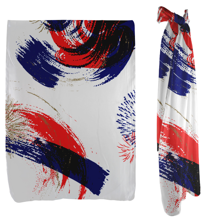 Full Color Silky Scarf 3
