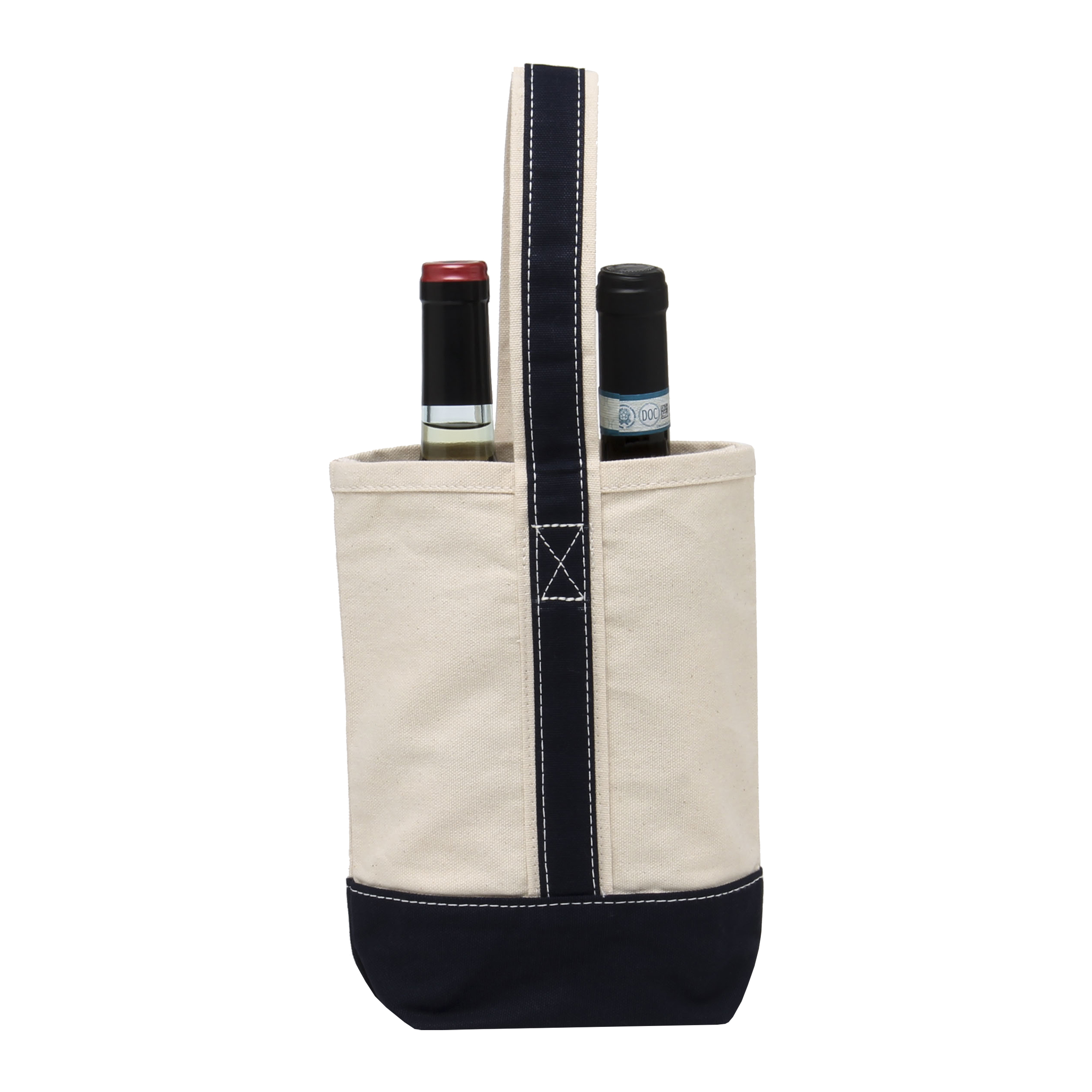 10 Oz. Lightweight Canvas Wine Tote 4