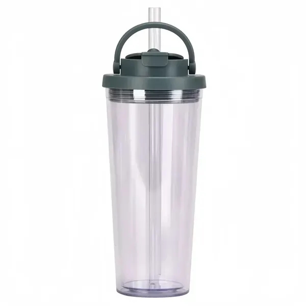 24oz Boba Tumbler - Insulated Cup with Lid & Straw 5