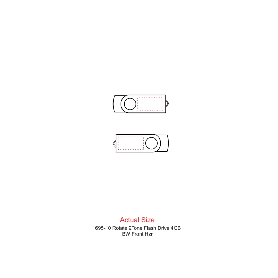 Rotate 2Tone Flash Drive 4GB 83